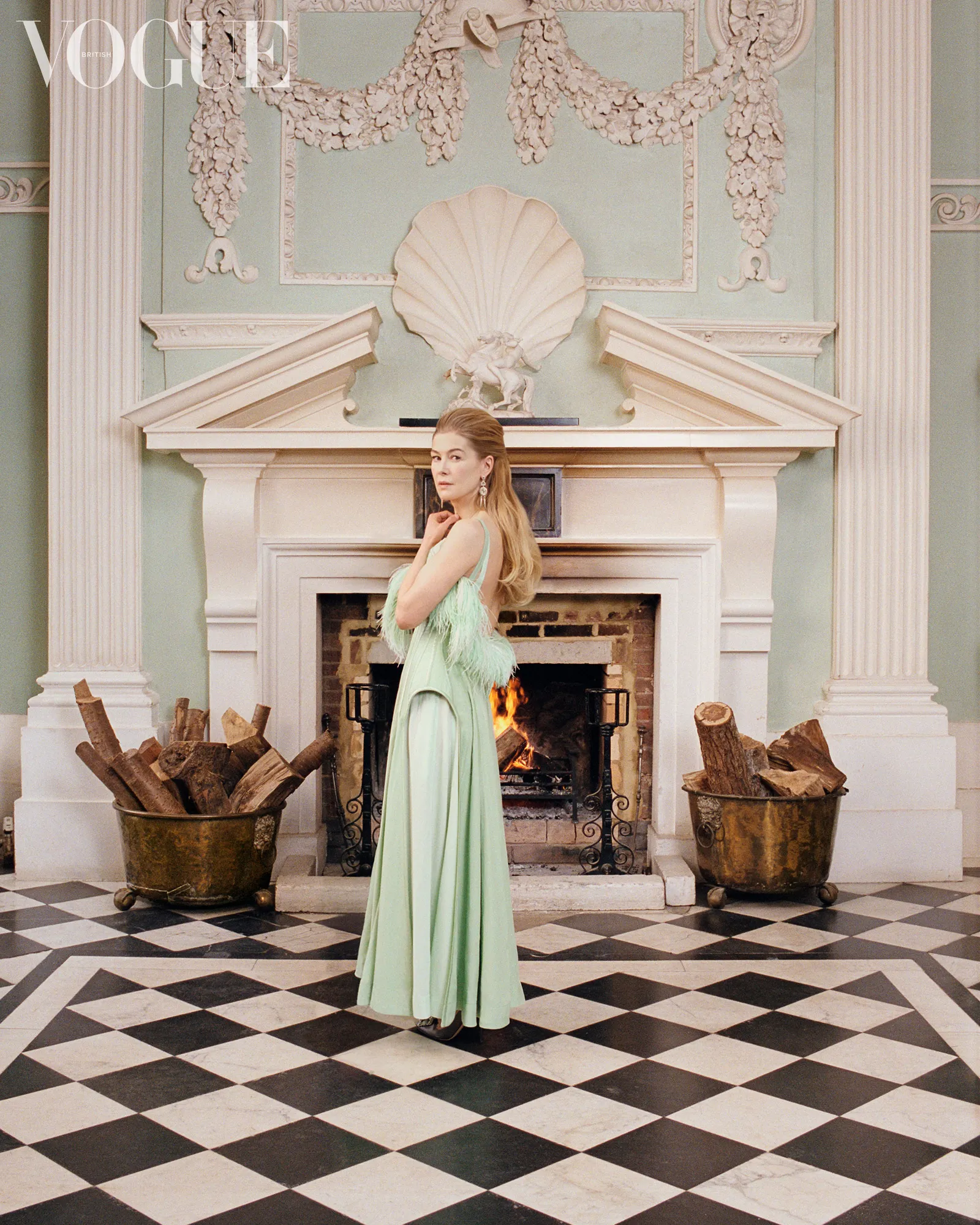 British Vogue - Saltburn